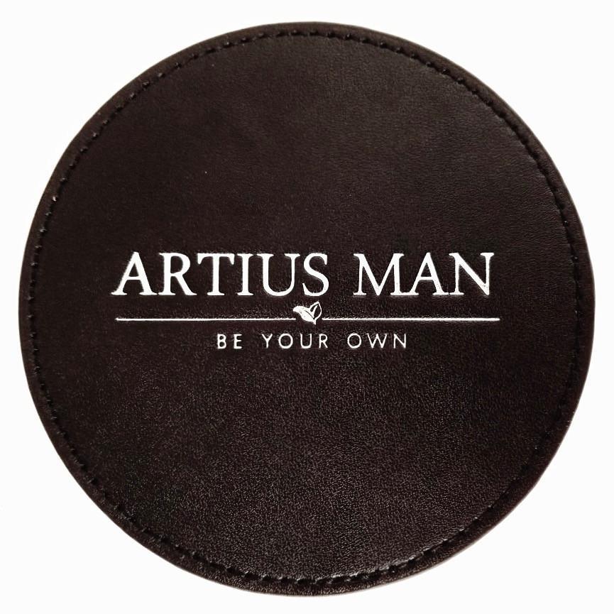 Posavasos Artius Man "Sé tu propio" (paquete de 2)