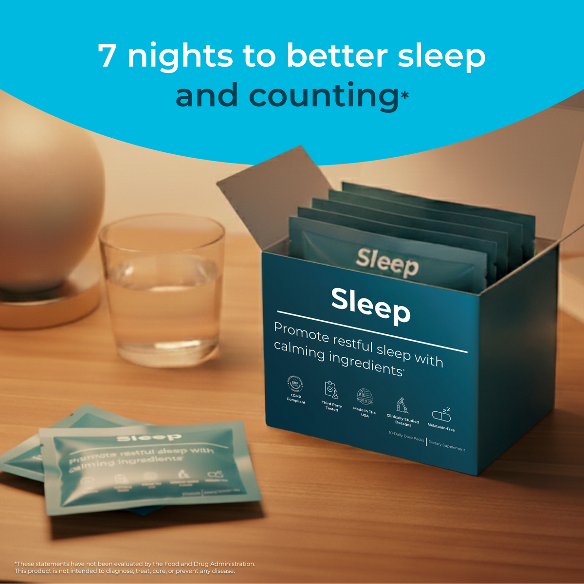 Sleep 10-Travel Packs