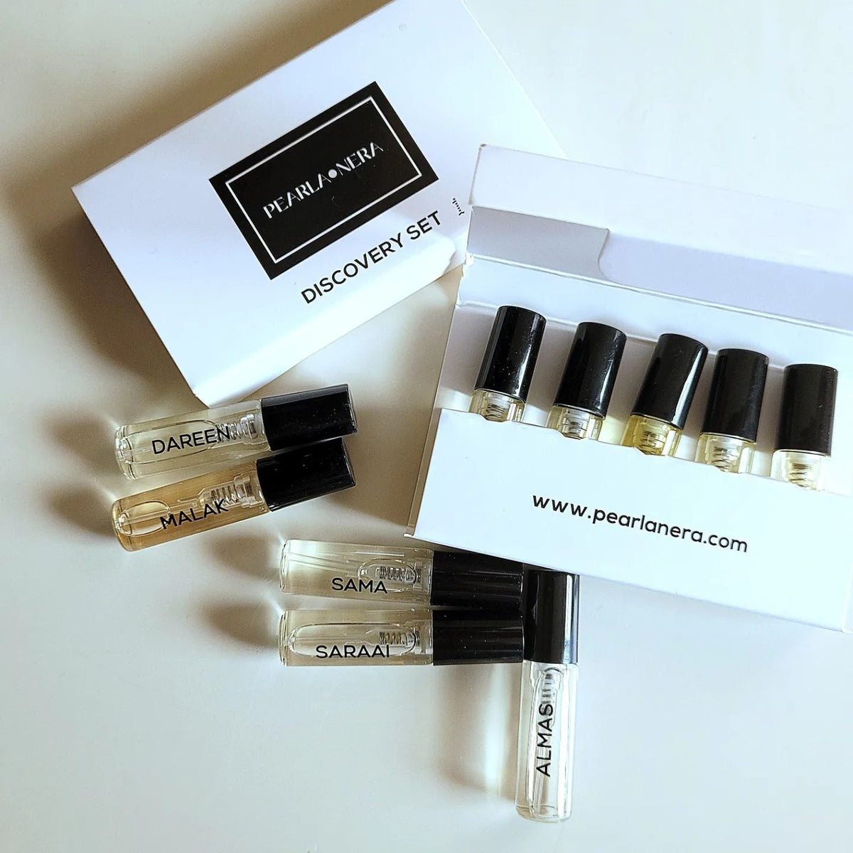Colección completa de descubrimiento PEARLA·NERA (20 viales)