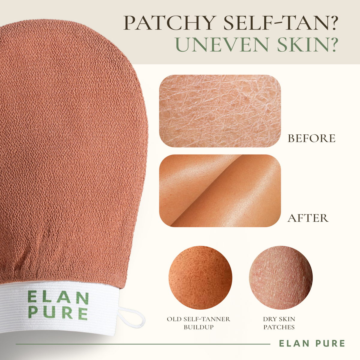Guante exfoliante
