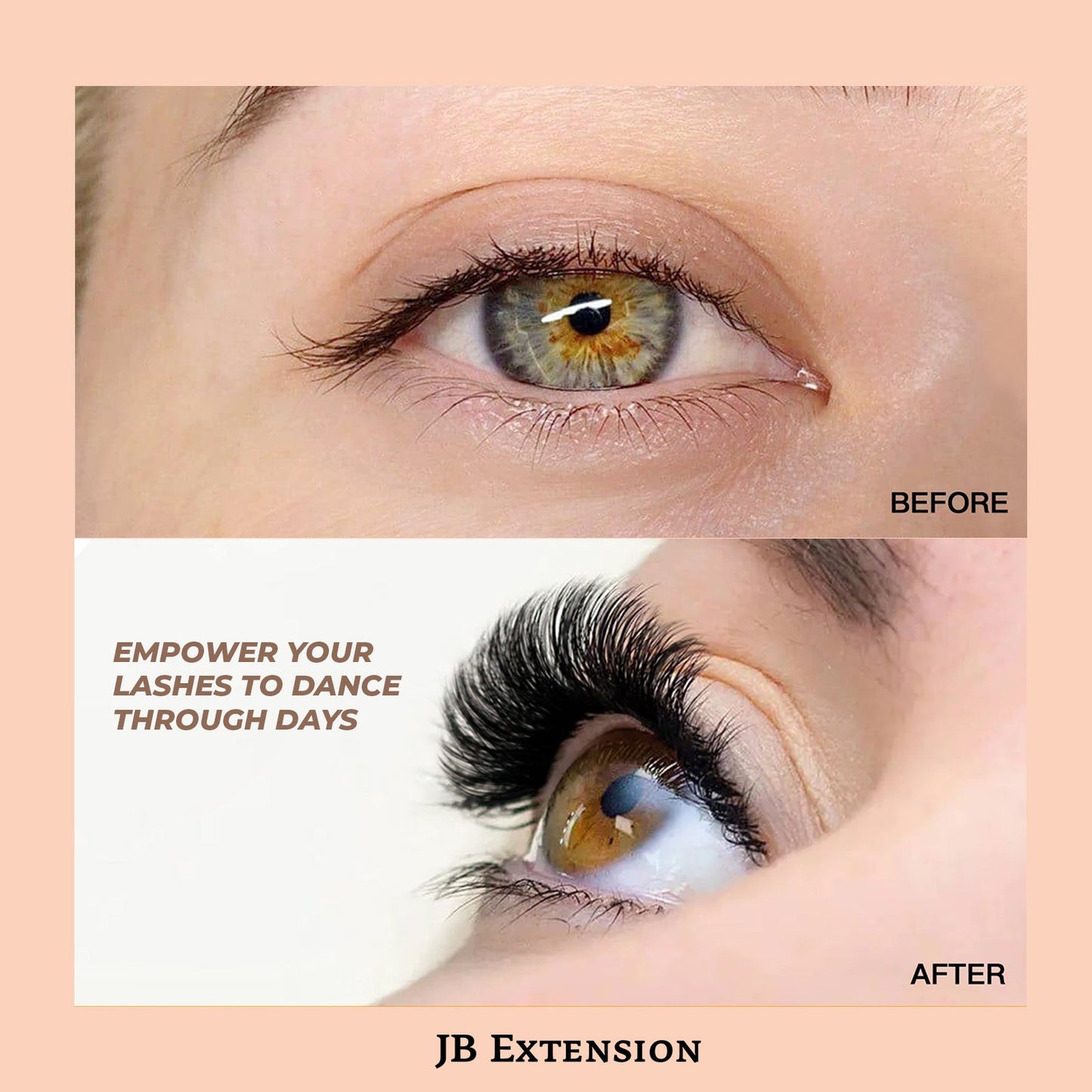 JBextension DIY Cluster Lashes 72 Clusters Lashes NO GLUE Included¡¾Aurora Dance-Lash¡¿