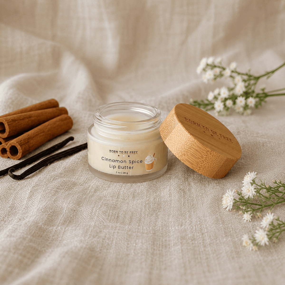 Cinnamon Spice Tallow Lip Butter