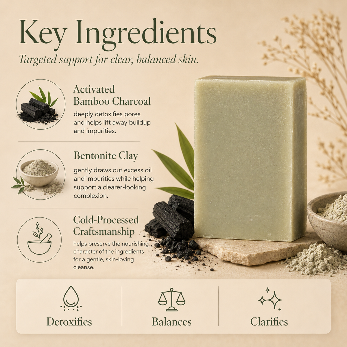 Barre de bambou + boue de bentonite