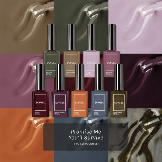 Promise Me You’ll Survive - Set of 9 Gel Colors