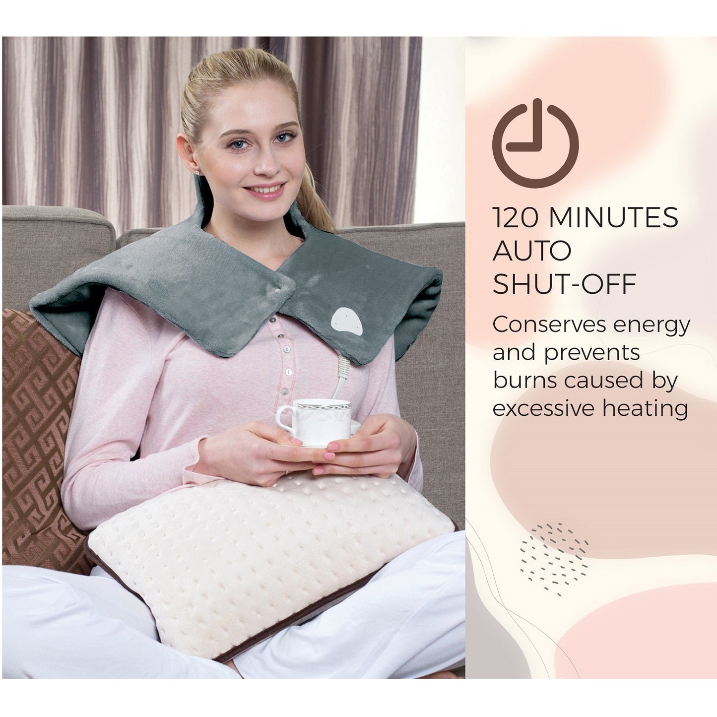 Electric Neck & Shoulder Heating Pad