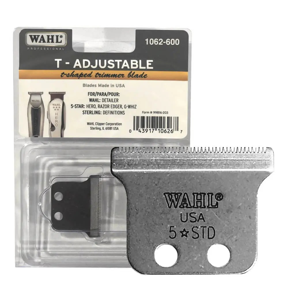 Adjustable T-Shaped Trimmer Blade - 1062-600 - Wahl T-blade replacement