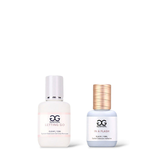 In A Flash Eyelash Extension Adhesive + Remover/Primer Combo