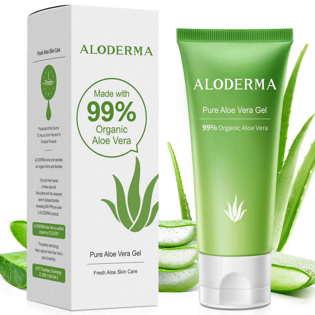 Gel de aloe vera puro 114 g