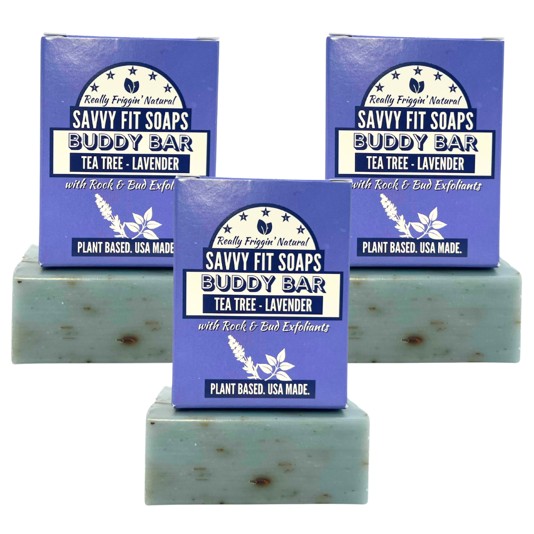 BUDDY BAR TRIO - Lavender, Tea Tree, Peppermint
