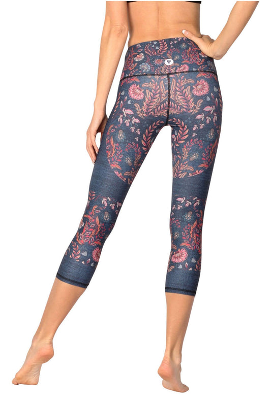 Capri Legging - Festival Denim