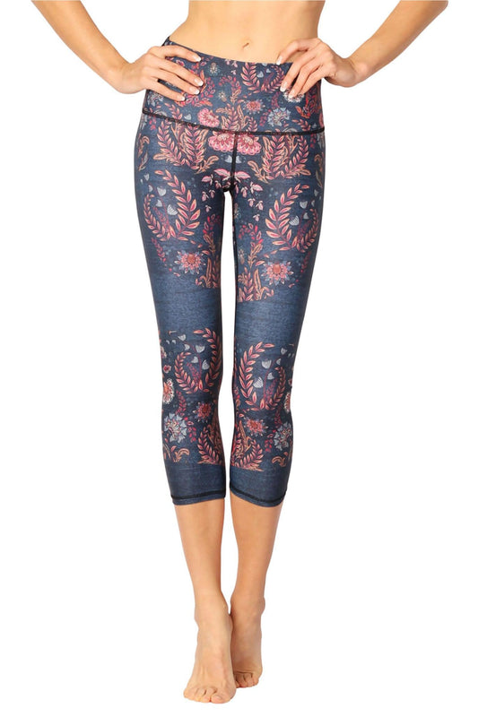Capri Legging - Festival Denim