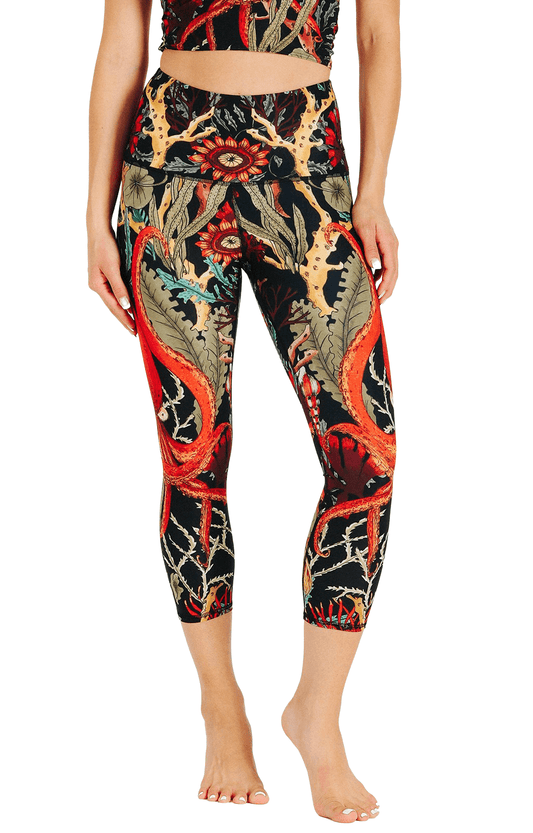 Capri Legging - Coral My Name