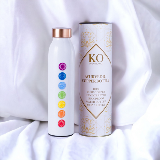 Copper Bottle - Chakra Design