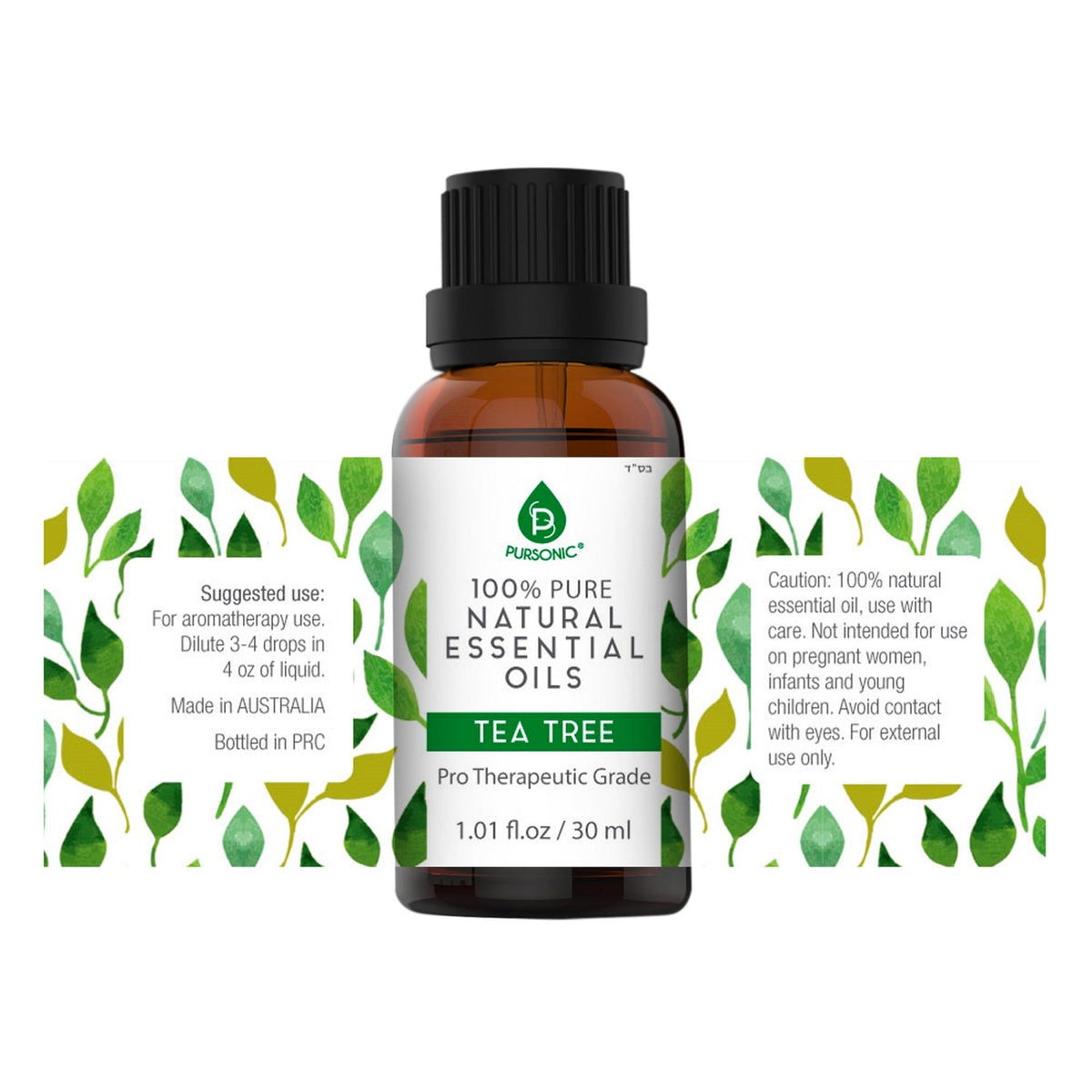 Aceites esenciales de árbol de té 100% puros y naturales