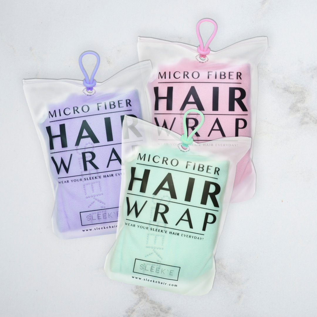 Paquete de envoltura para el cabello 3 por 2