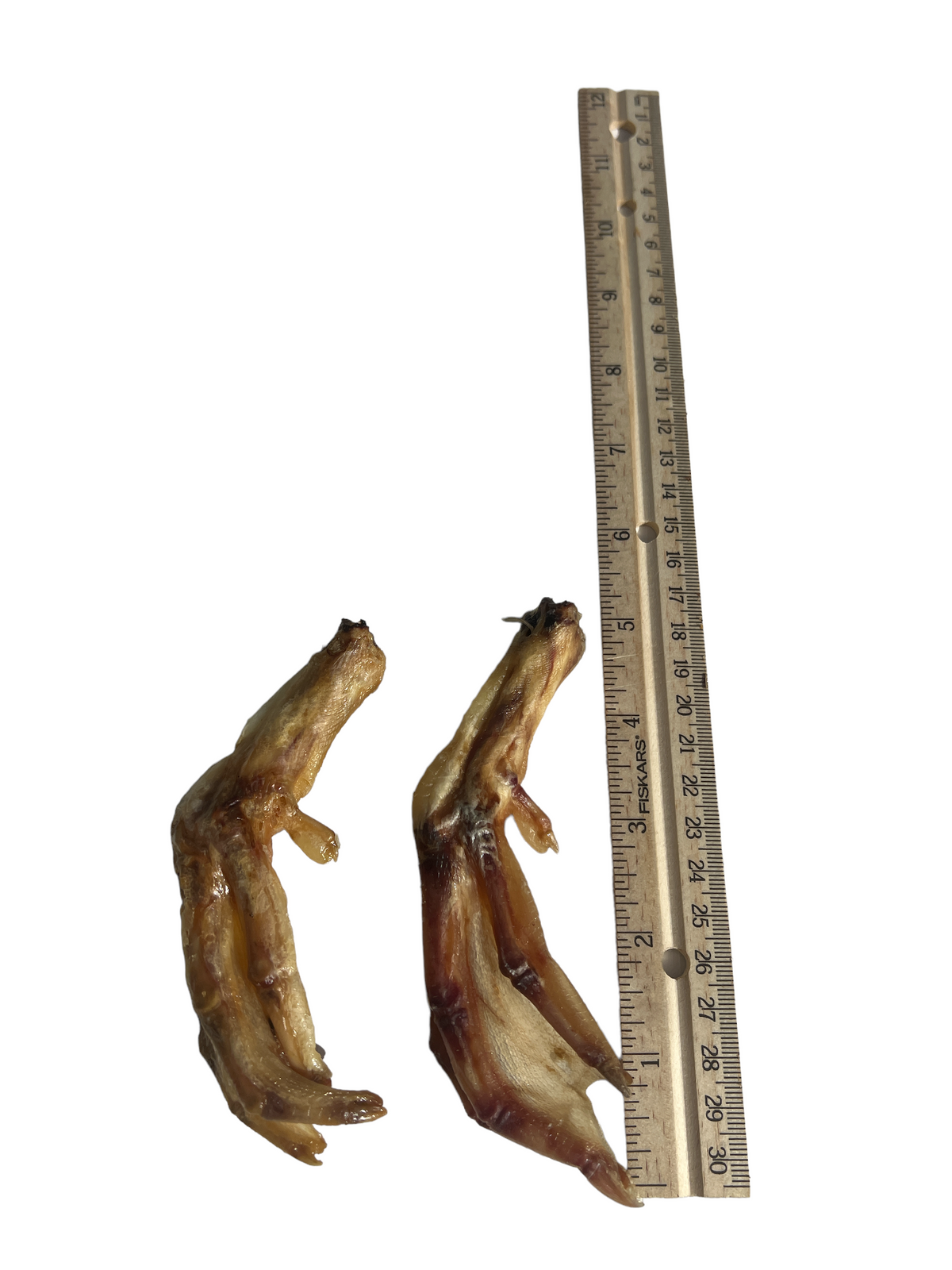 Pattes de canard déshydratées