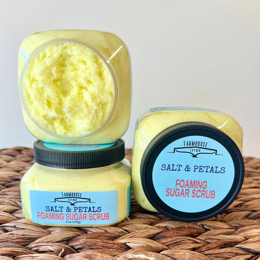 Sal y pétalos