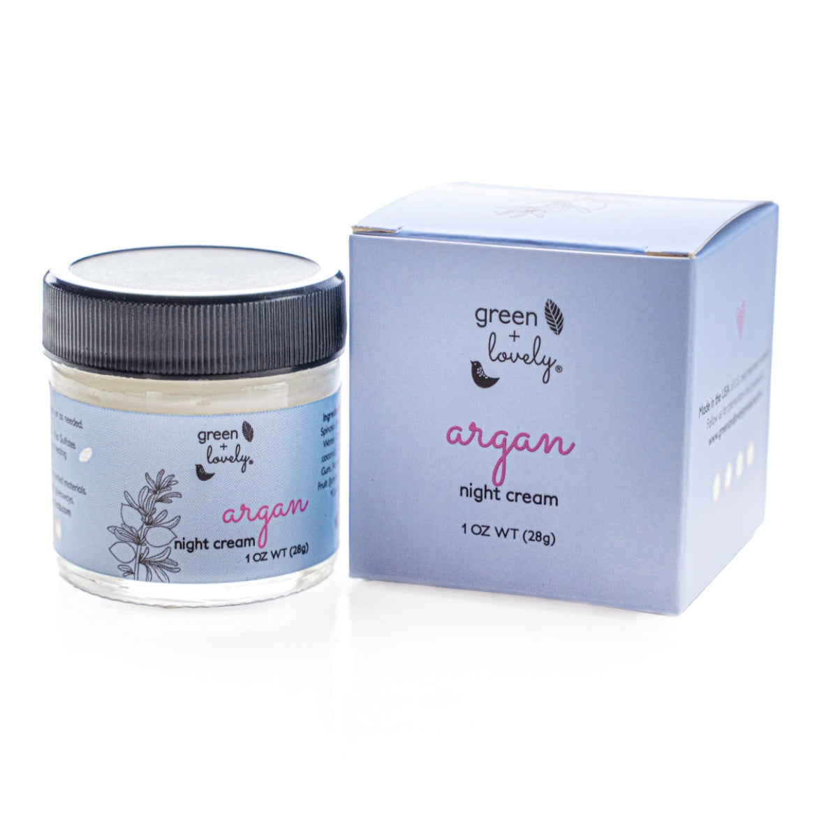 Argan Night Cream - Juniper Berry {glass}