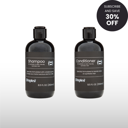 Shampoo & Conditioner For Synthetic Hair  - Combo Pack