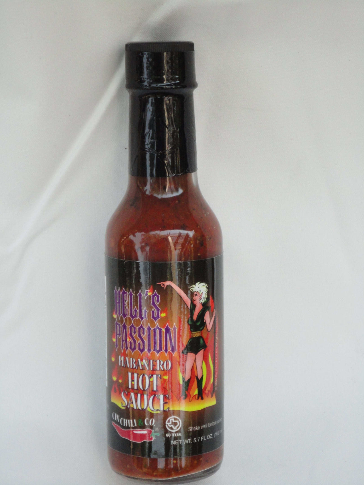 SAUCE PIMENTÉE HABANERO HELL'S PASSION