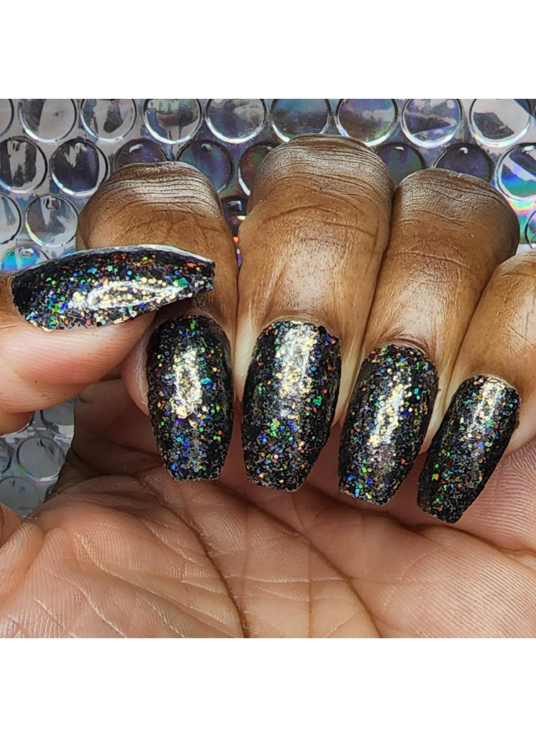 Midnight Howl - Holographic Polish