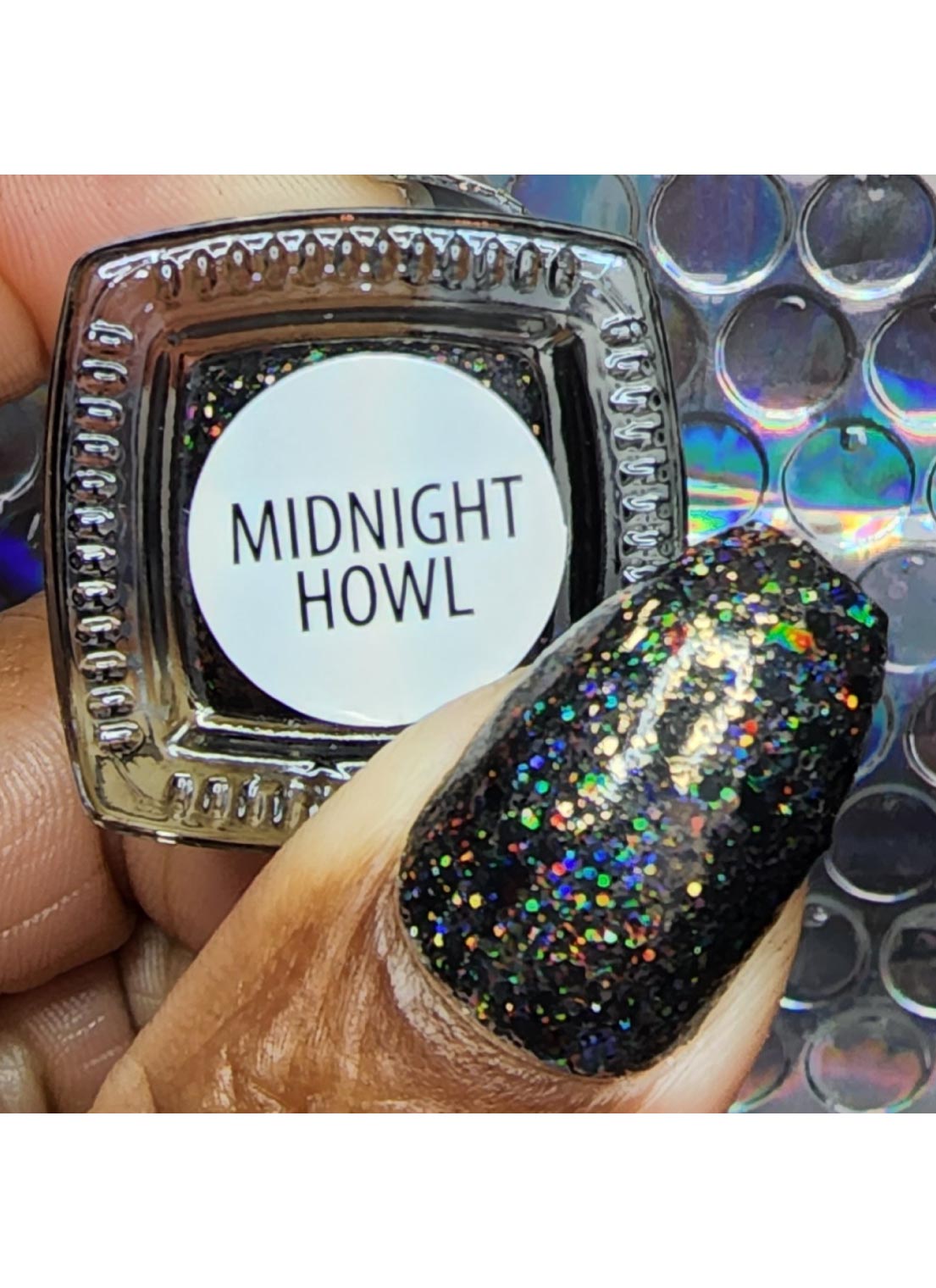 Midnight Howl - Holographic Polish