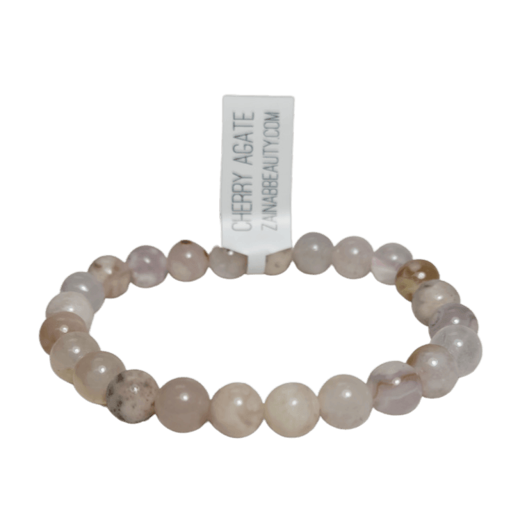 Bracelet en Agate Cerise - Stabilisant