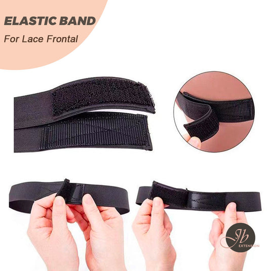 JBextension Elastic Bands for Wig Edges, Lace Melting Bands, Edge laying Bands Adjustable Wig Bands for Lace Front, Comfortable Edge Bands 1 Pcs