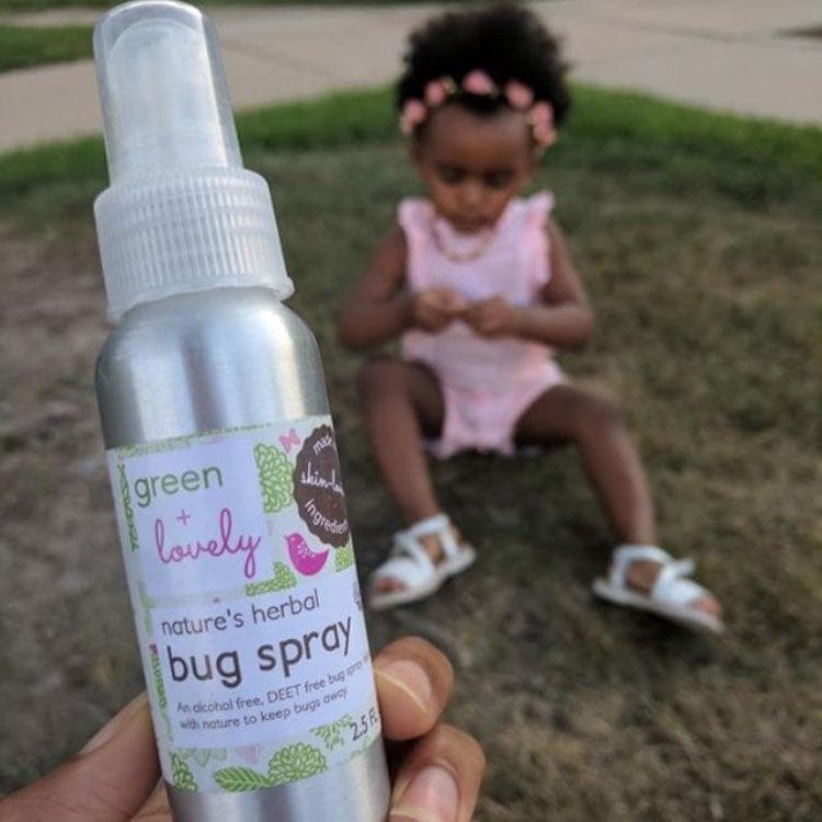 Nature’s Herbal Bug Spray, Mosquito Repellent - Deet Free + Alcohol Free