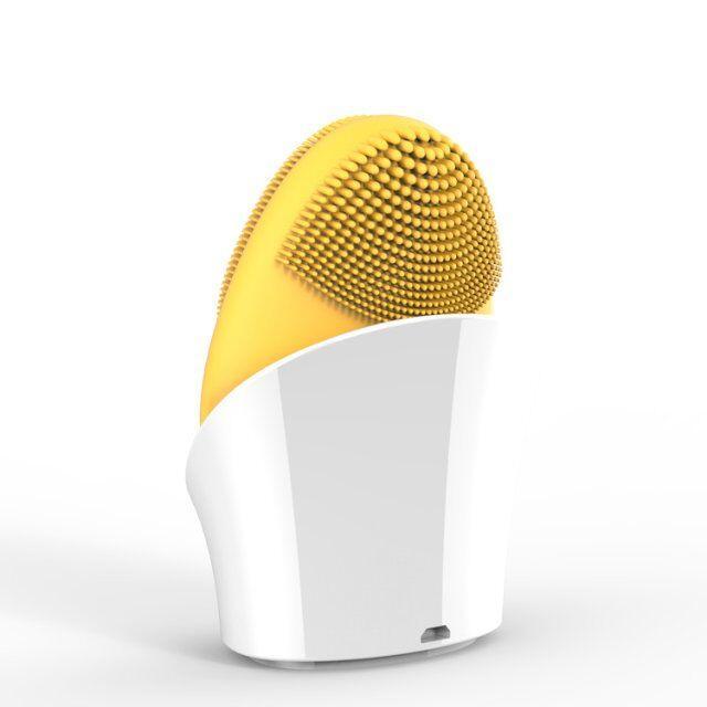 Cepillo limpiador facial de silicona Mellow W-SONIC