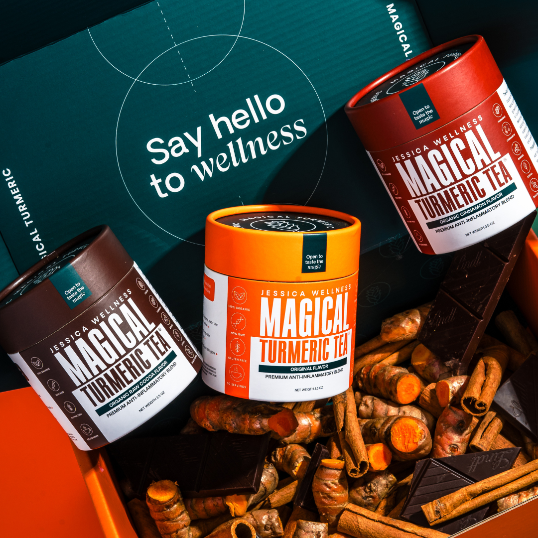 Té mágico de cúrcuma (paquete de 4)
