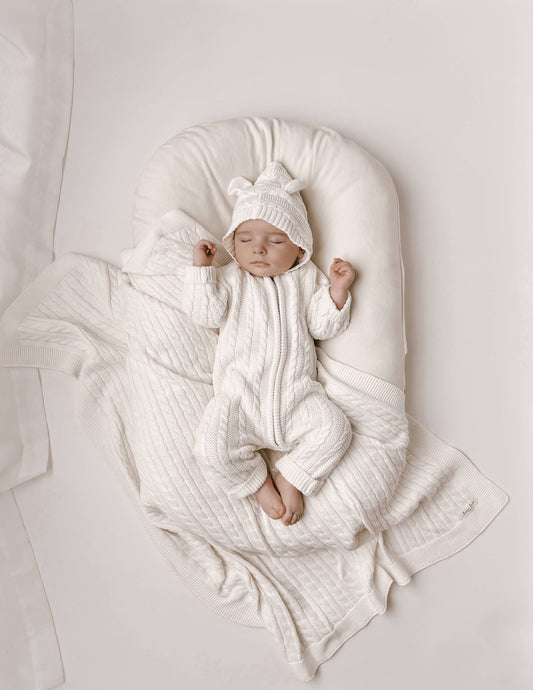 Luna + Luca Baby Bear Jumpsuit