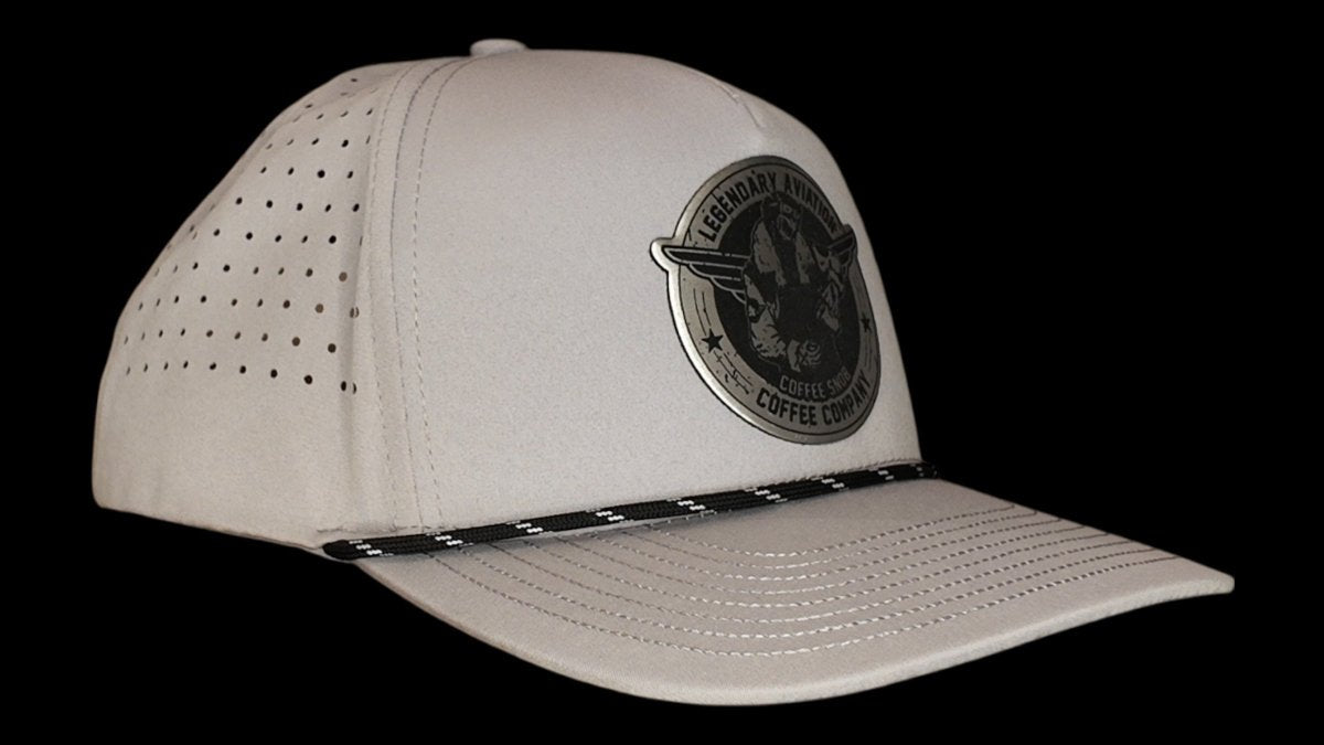 Gorra de aviador de alto rendimiento con calavera legendaria