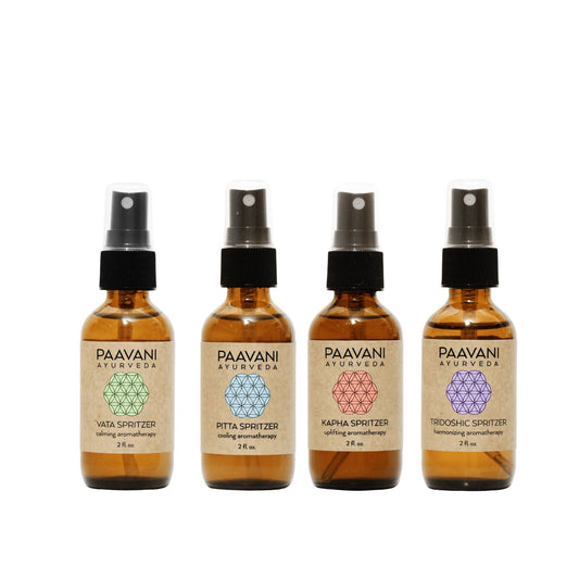Le kit de rituel d'aromathérapie | Sprays ayurvédiques pour l'humeur et l'équilibre des Doshas