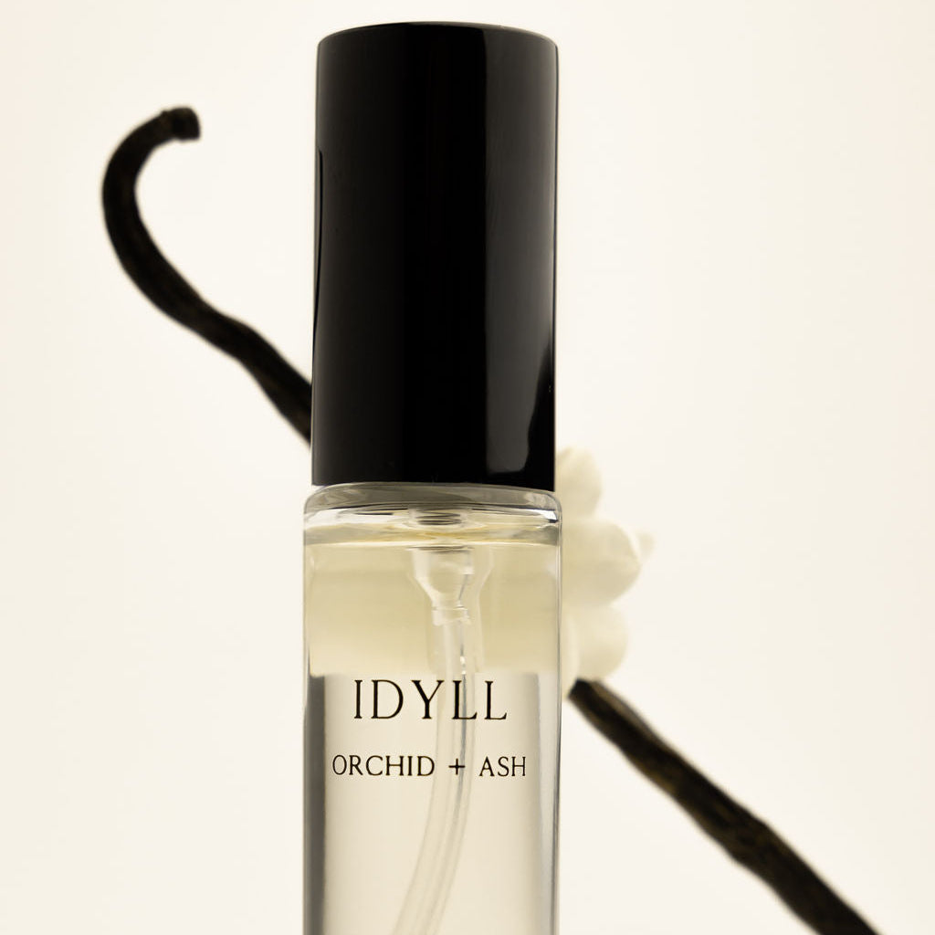 Perfume en aerosol de viaje IDYLL