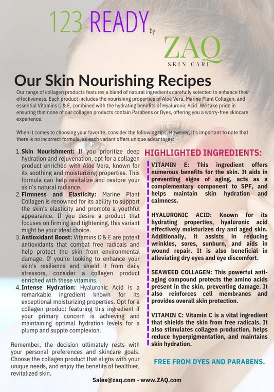 123 Ready Eye, Face, Lip, Neck Mask Back Bar Protocol