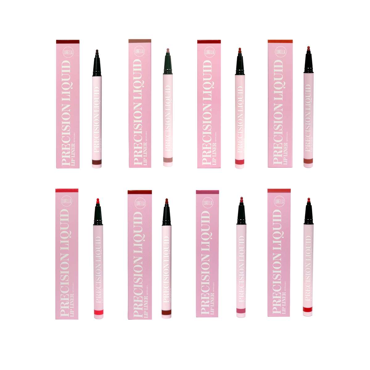 Delineadores de labios líquidos de precisión