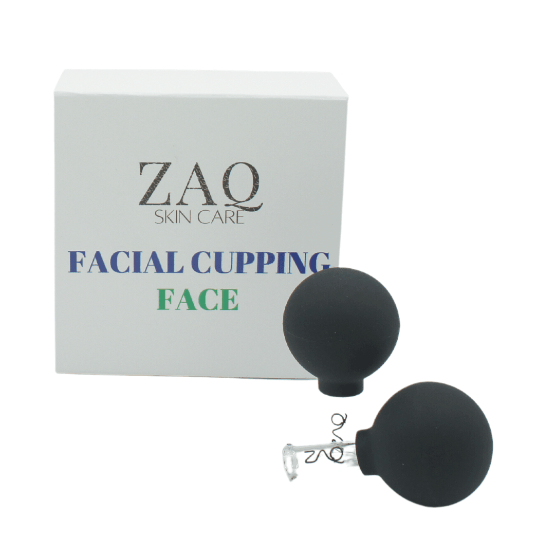 Juego de 2 ventosas faciales de vidrio