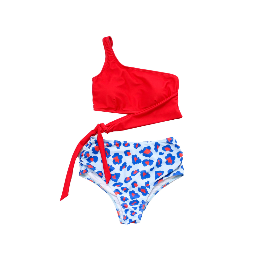Traje de baño de dos piezas Seaglass Azure para mujer