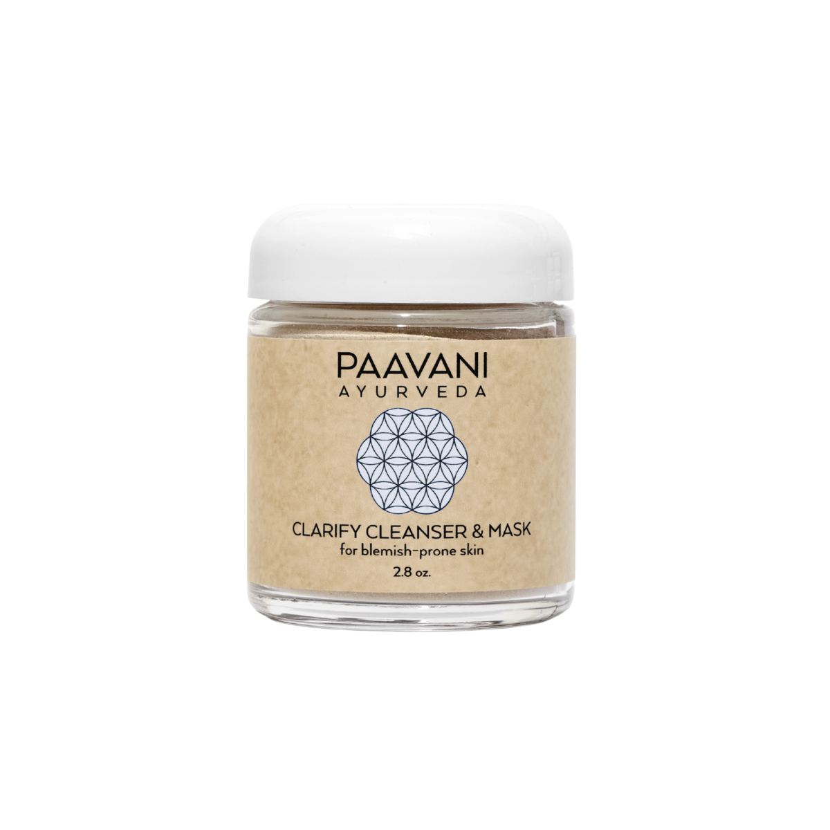 Limpiador y mascarilla Clarify | Granos limpiadores ayurvédicos para pieles con tendencia a las imperfecciones