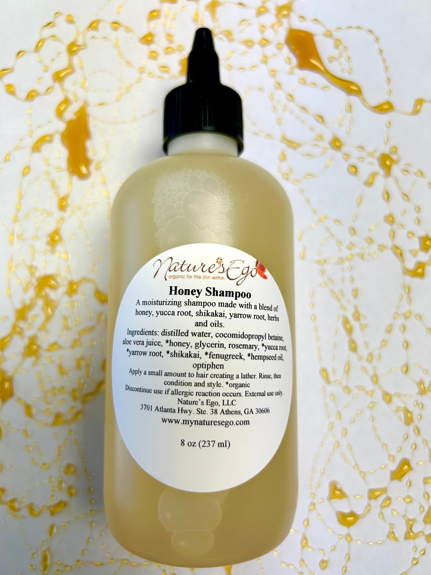 Honey Shampoo (yucca root, shikakai, yarrow root)