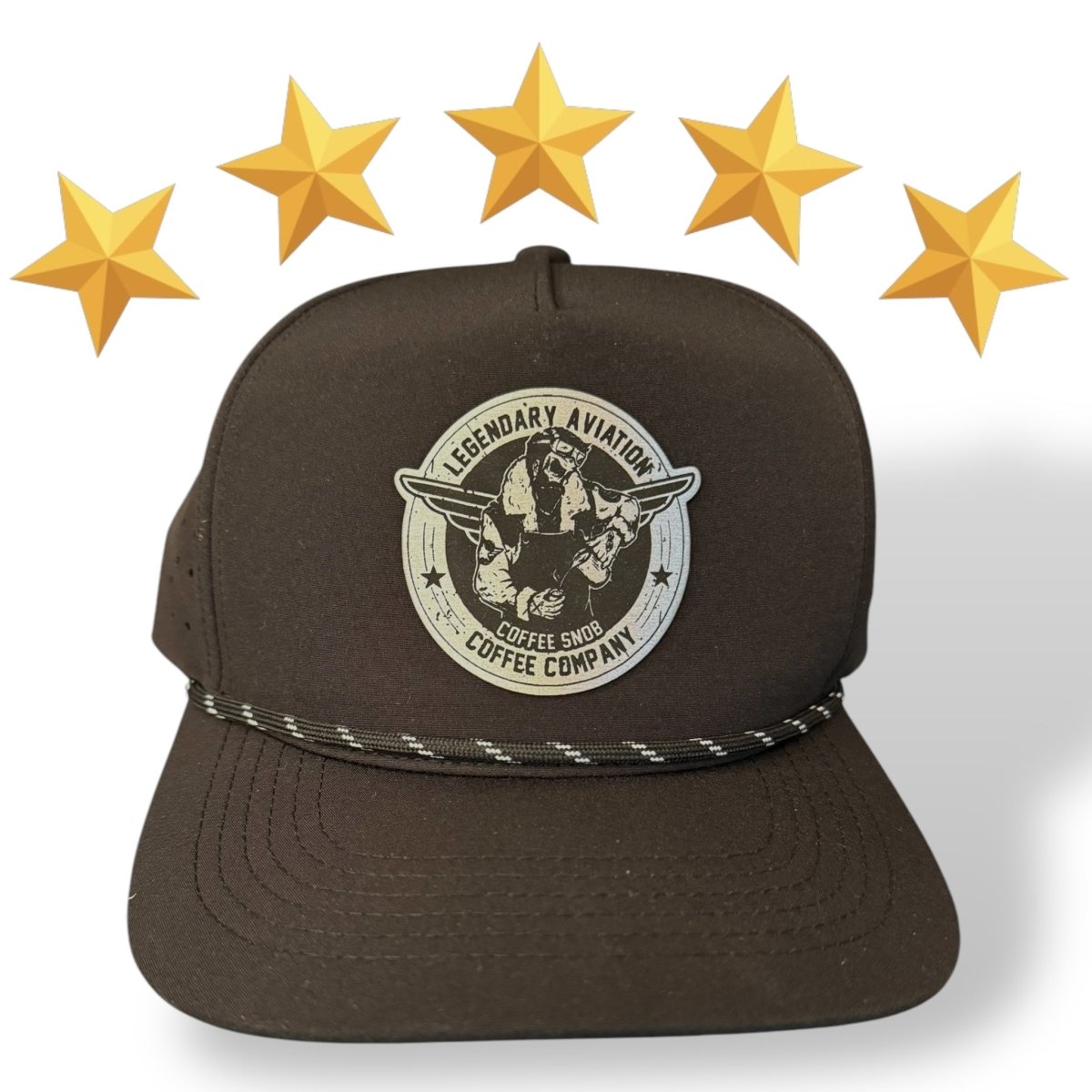 Gorra de aviador de alto rendimiento con calavera legendaria