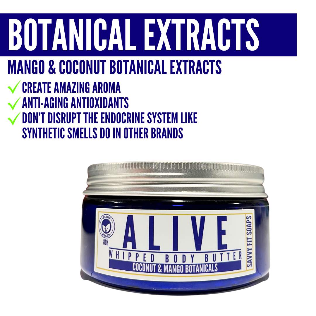 Botanical Mango & Coconut Whipped Body Butter – ALIVE