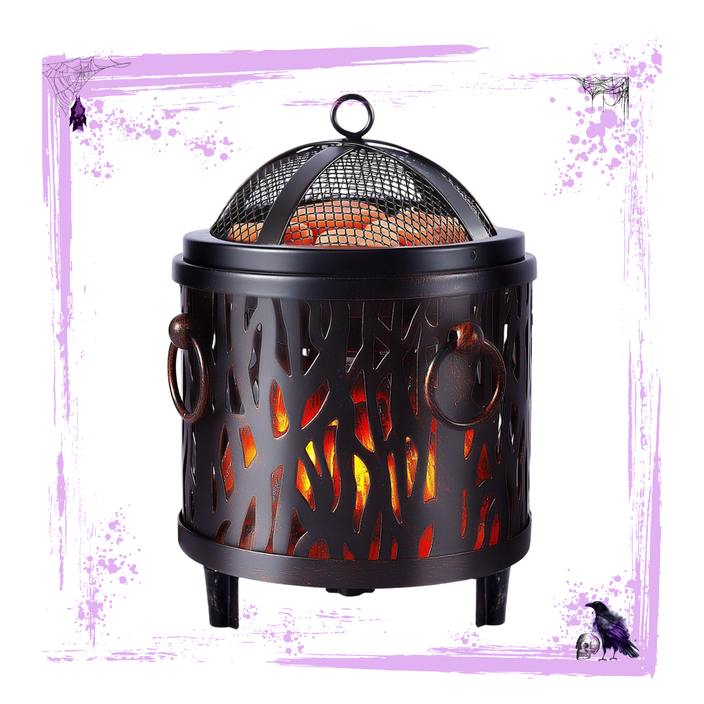 Campfire Wax Warmer & Fragrance of The Month scented Scoopable Wax
