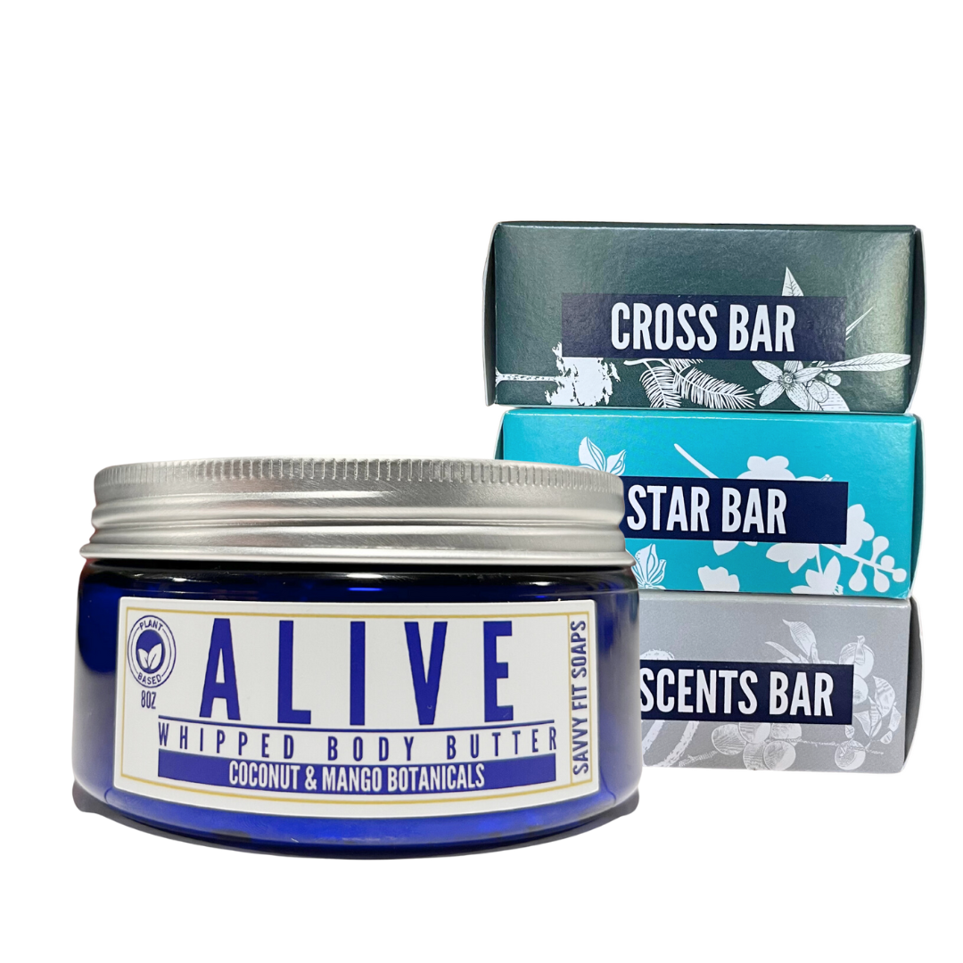 3 Bars & ALIVE Body Butter