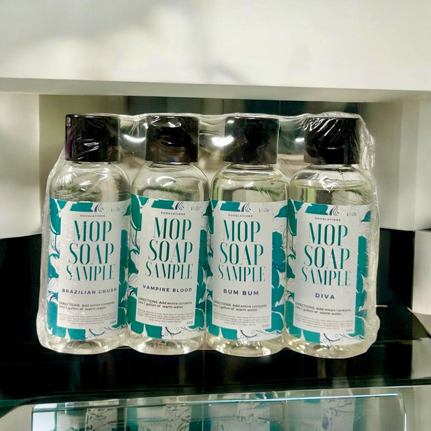 Doodlations Concentrated Mop Soap Sampler Pack