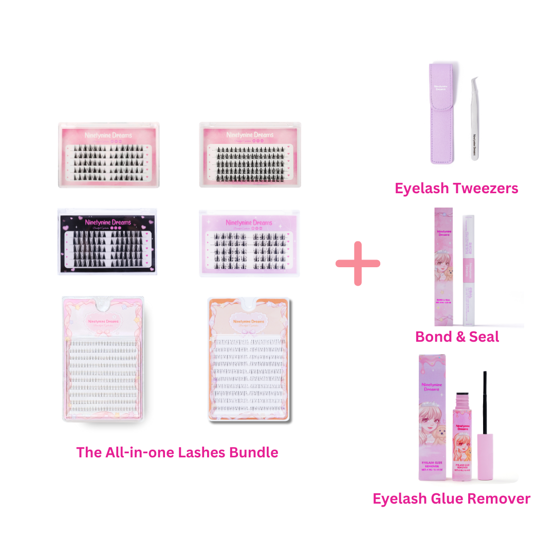 The ALL-IN-ONE Eyelashes Bundle (510PCs)