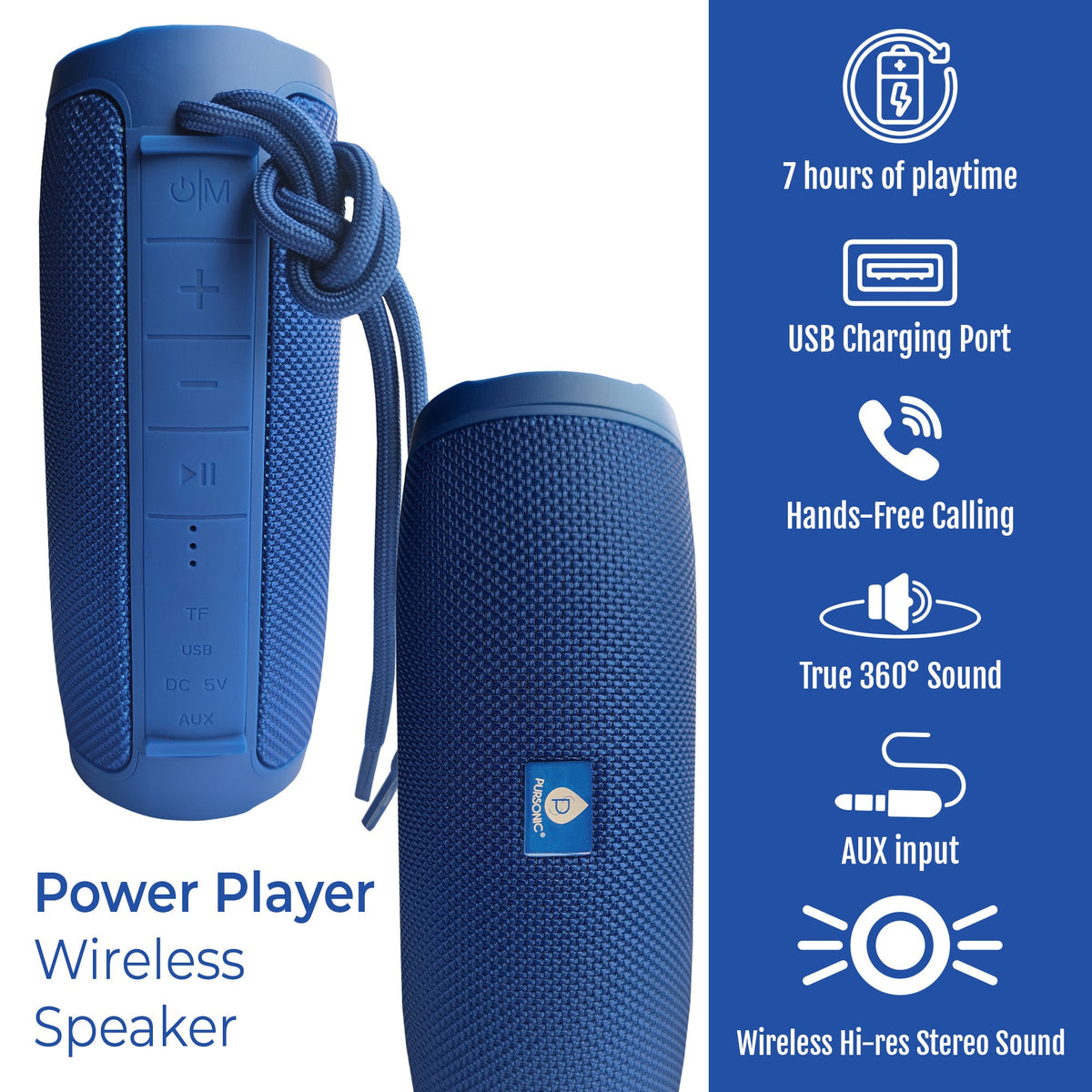 Altavoz inalámbrico Pursonic Peak
