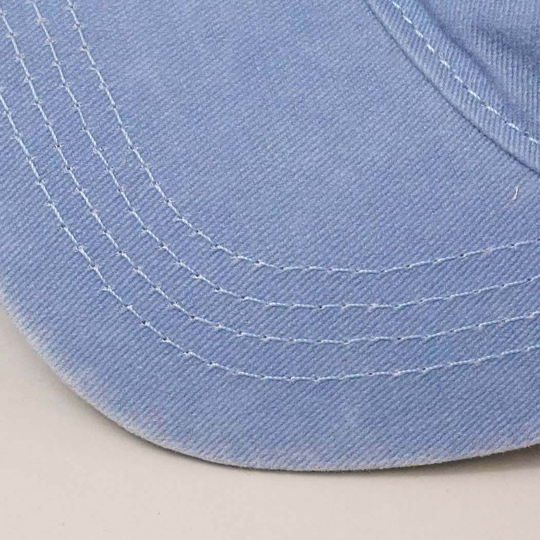 CAT MOM Denim Cotton Adjustable Hat