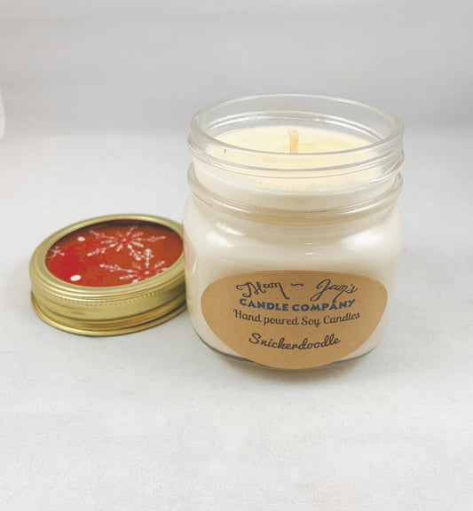 Bougie en Soja Snickerdoodle – Parfum Chaud & Sucré de Cannelle | Mam Jam’s
